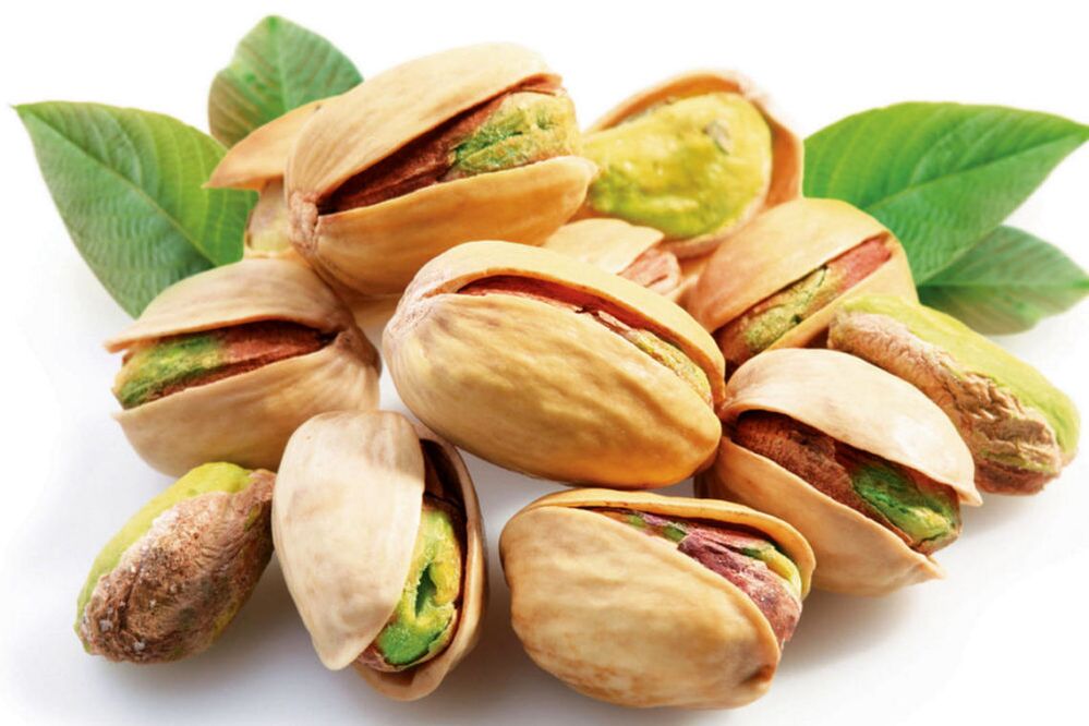 Pistachenoten zijn een van de lekkerste noten die de mannelijke potentie vergroten.