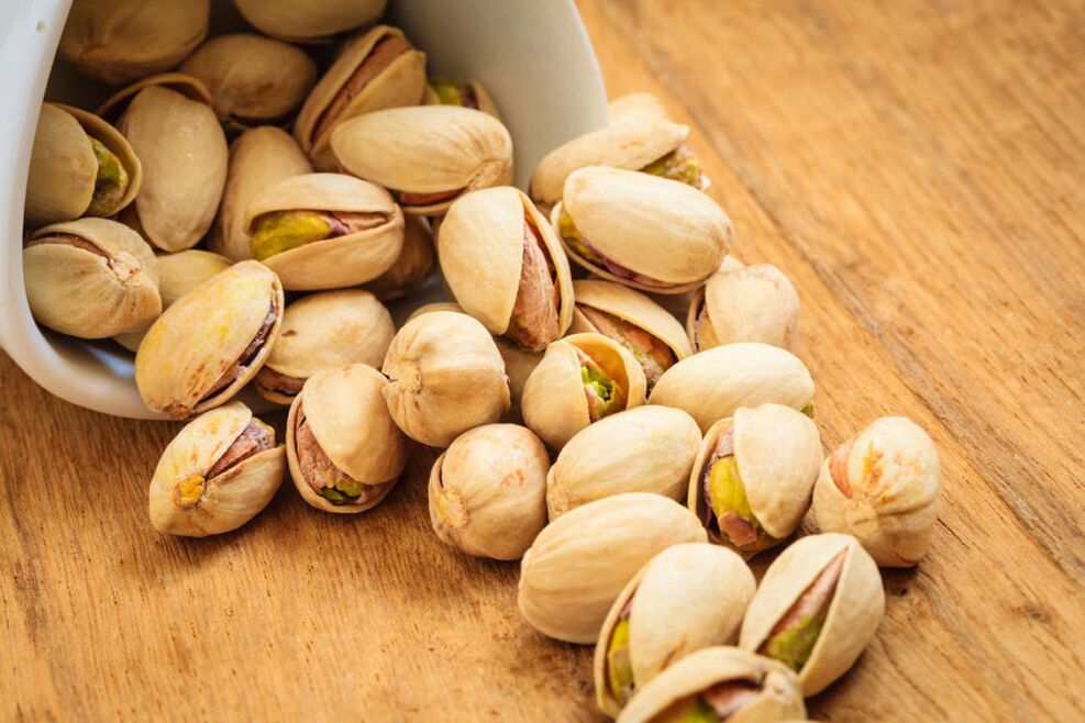 Pistachenoten zijn geweldig voor het verhogen van het libido bij mannen